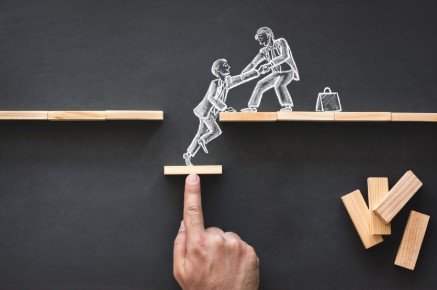 Illustration of staff augmentation, highlighting global talent and workforce collaboration.