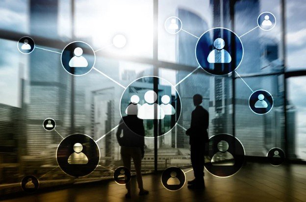 Illustration of staff augmentation as a workforce solution.