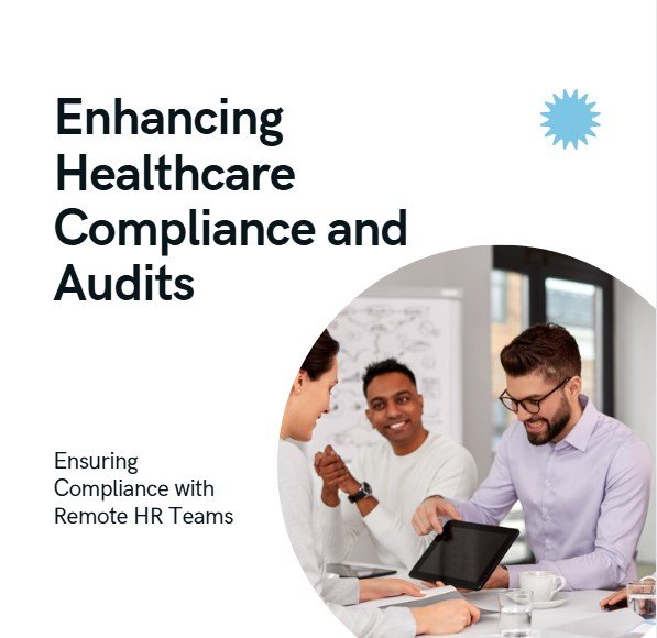 Remote HR teams supporting healthcare compliance and audits in Saudi Arabia and the USA.